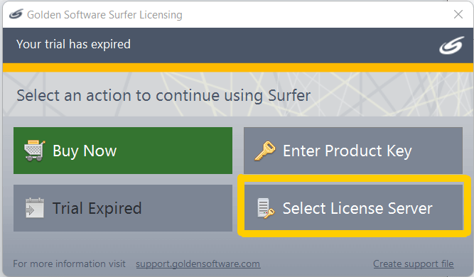 Select License Server