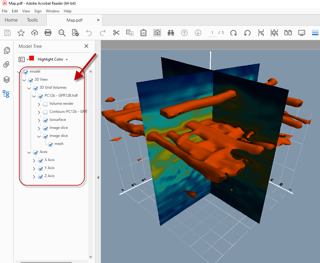 3D PDF 模型导出